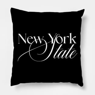 New York State word design Pillow