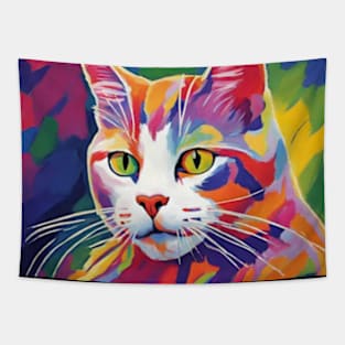 fauvism cat art les fauves pt8 Tapestry