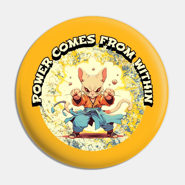 Power Comes From Within Pin by CTJFDesigns