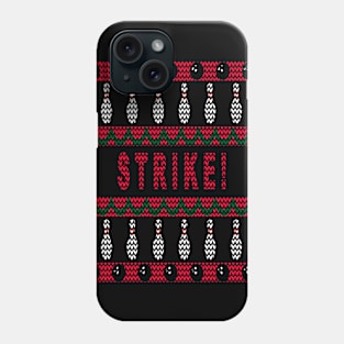 Bowling - Ugly Christmas Sweater Phone Case