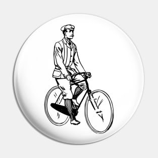 Vintage Bicycle Cyclists Pin