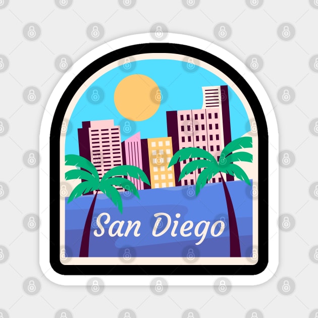 San Diego Magnet by MtWoodson