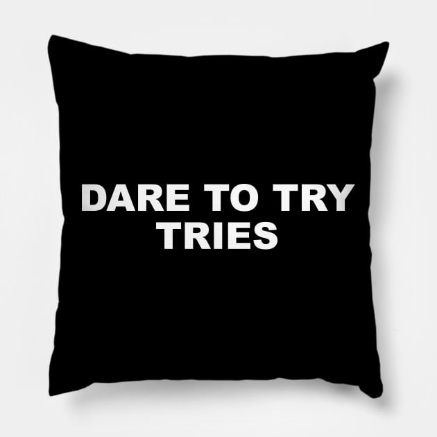 DARE Pillow by TheCosmicTradingPost