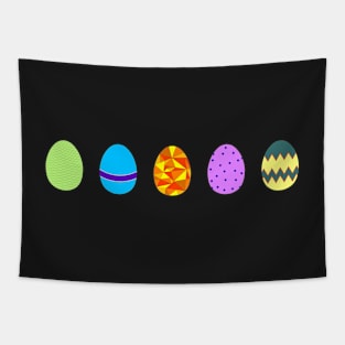 Easter Chocolate Eggs Print Tapestry