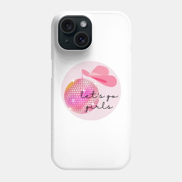 Let's Go Girls Phone Case by moonbunnymedia