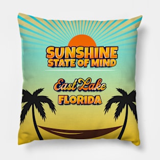 East Lake Florida - Sunshine State of Mind Pillow