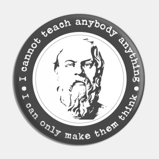 Socrates - Quote #1 Pin
