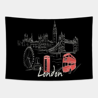London Souvenir Tapestry