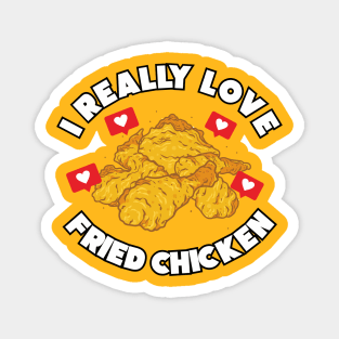 Love Fried Chicken Magnet