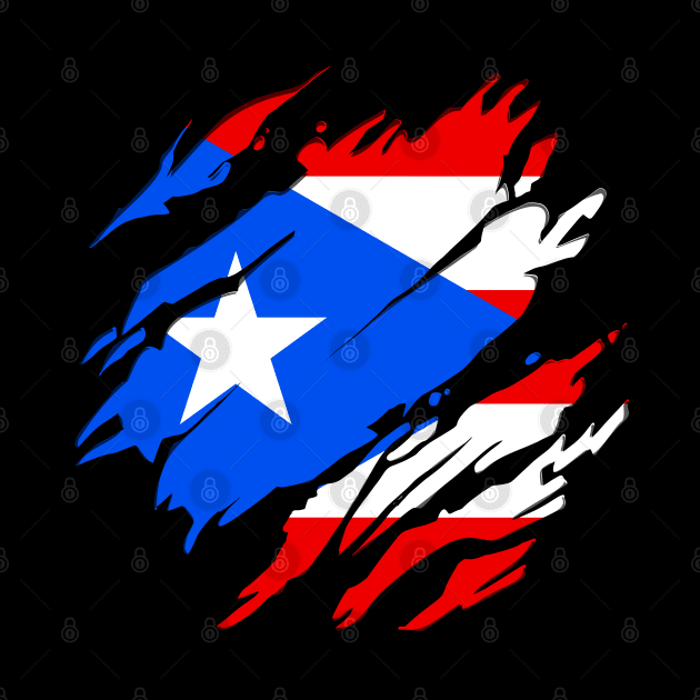 Proud Puerto Rico Flag, Puerto Rico gift heritage, Puerto Rican girl Boy Friend Boricua Puertoriqueño by JayD World