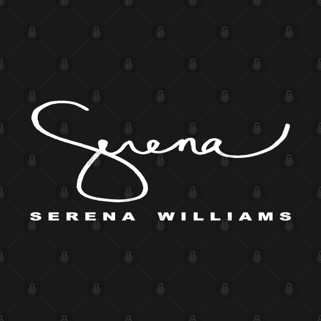 Serena Williams signature by Vladimir Zevenckih