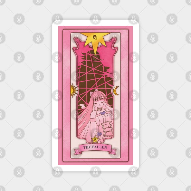 Fallen Sakura Card Magnet by Thilah