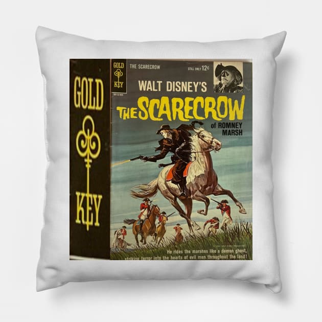 The Scarecrow of Romney Marsh Pillow by Mystery Lane