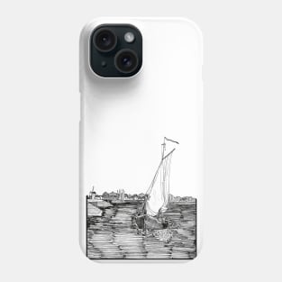 Setting Sail Netherlands Travel Art Phone Case