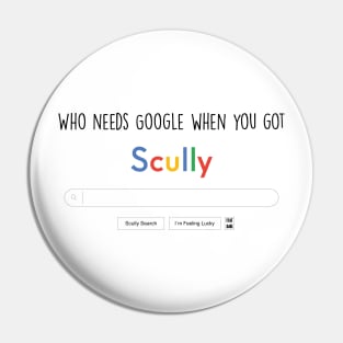 Google Scully Pin