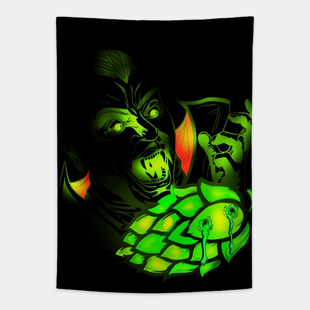 Drac's Hop Snack Tapestry by CraftOrDie