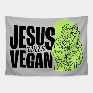 Vegan Jesus Tapestry