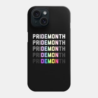 PriDEMONth Rainbow Legion Phone Case