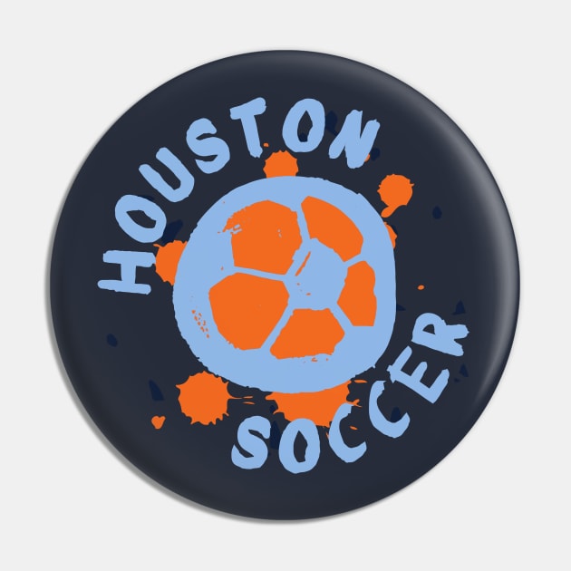 Houston Soccer 02 Pin by Very Simple Graph