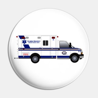 Columbia University EMS Ambulance Pin