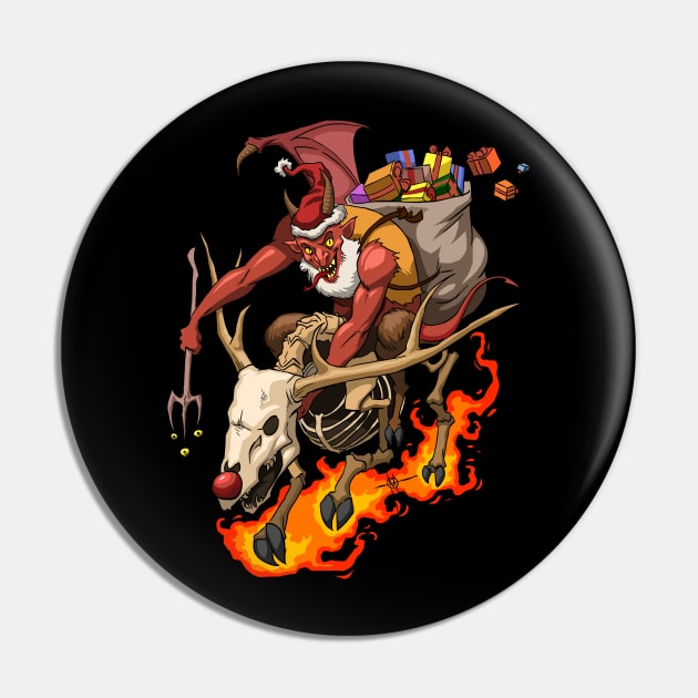 Satan Claus Pin by nedesem