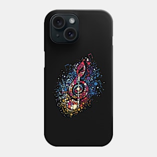 Music is Life - Artistic Musical Note Phone Case