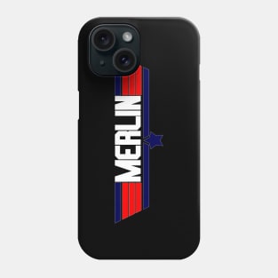 "Merlin" fighter pilot action movie design Phone Case