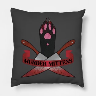 Murder Mittens Pillow