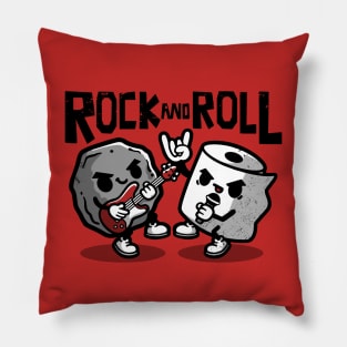 Rock and toilet roll Pillow