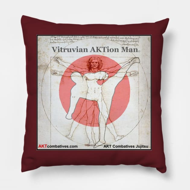 Vitruvian AKTion Man Pillow by AKTionGear