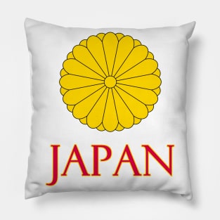 Japanese Imperial Seal Design Pillow