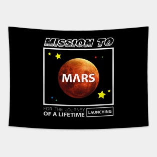 Mission To Mars Tapestry