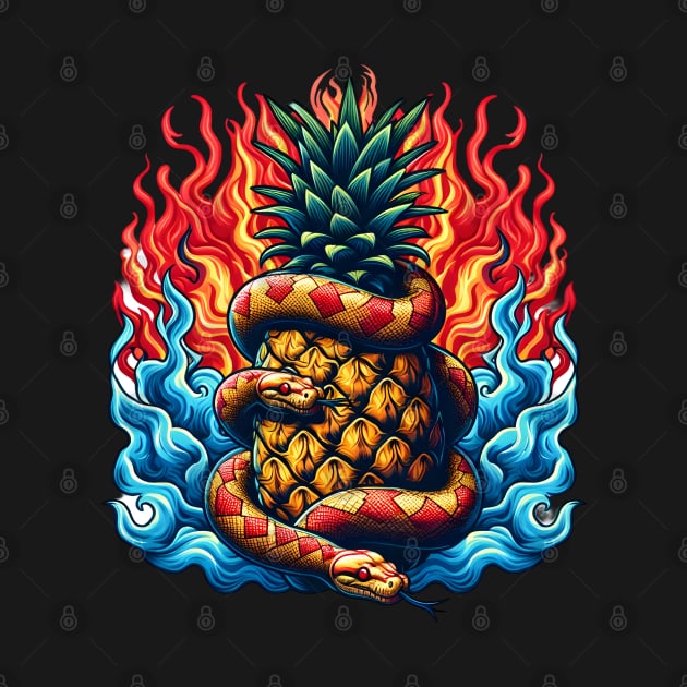 Queue around a pineapple by FromBerlinGift