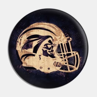 Football Helmet abstract galaxy style for all the sports fans Pin