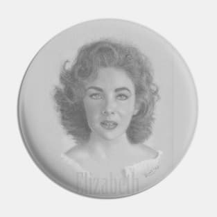 Elizabeth Taylor Pin