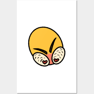 Cursed Emoji Sticker Pack Art Print for Sale by bigmemeenergy