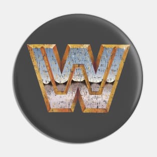 WF Retrowave Chrome 1985 Pin