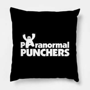 Paranormal Punchers Basic Logo Pillow