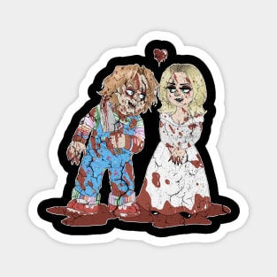 CHUCKY AND TIFFANY LOVE Magnet