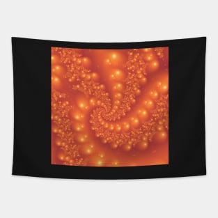 Fiery labyrinth Tapestry