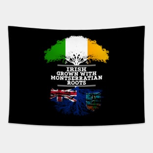 Irish Grown With Montserratian Roots - Gift for Montserratian With Roots From Montserrat Tapestry