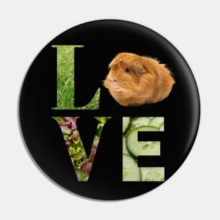 LOVE Guinea Pig Pin