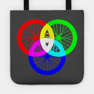 Color Wheel - RGBicycle - Colour Wheel Cycling Tote