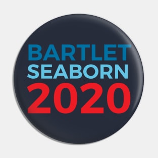 Bartlet Seaborn 2020 West Wing Election Jed Bartlet Sam Seaborn Pin