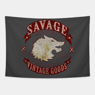 savage vintage goods Tapestry