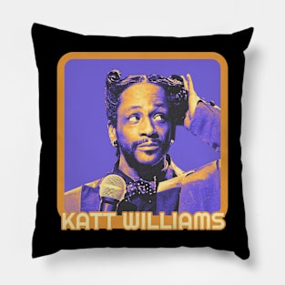 Katt Williams vintage retro style Pillow