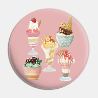 Sundae Daze Pin