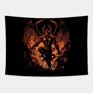 BORN OF FIRE Tapestry