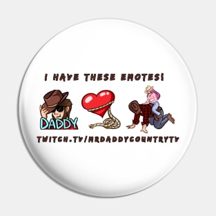 MrDaddyCountryTV  Emotes Brag Dark Pin