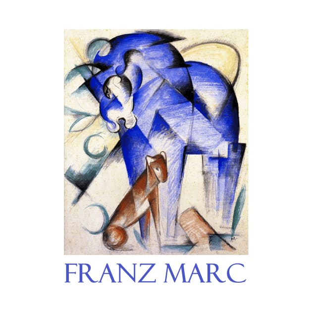 Fabulous Beasts by Franz Marc by Naves